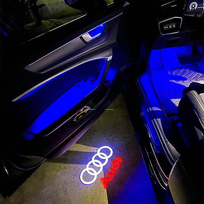 Logo Audi lumineux