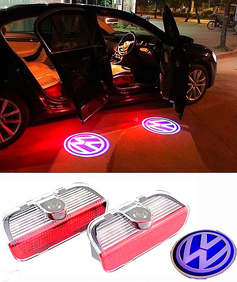 Logo Volkswagen lumineux